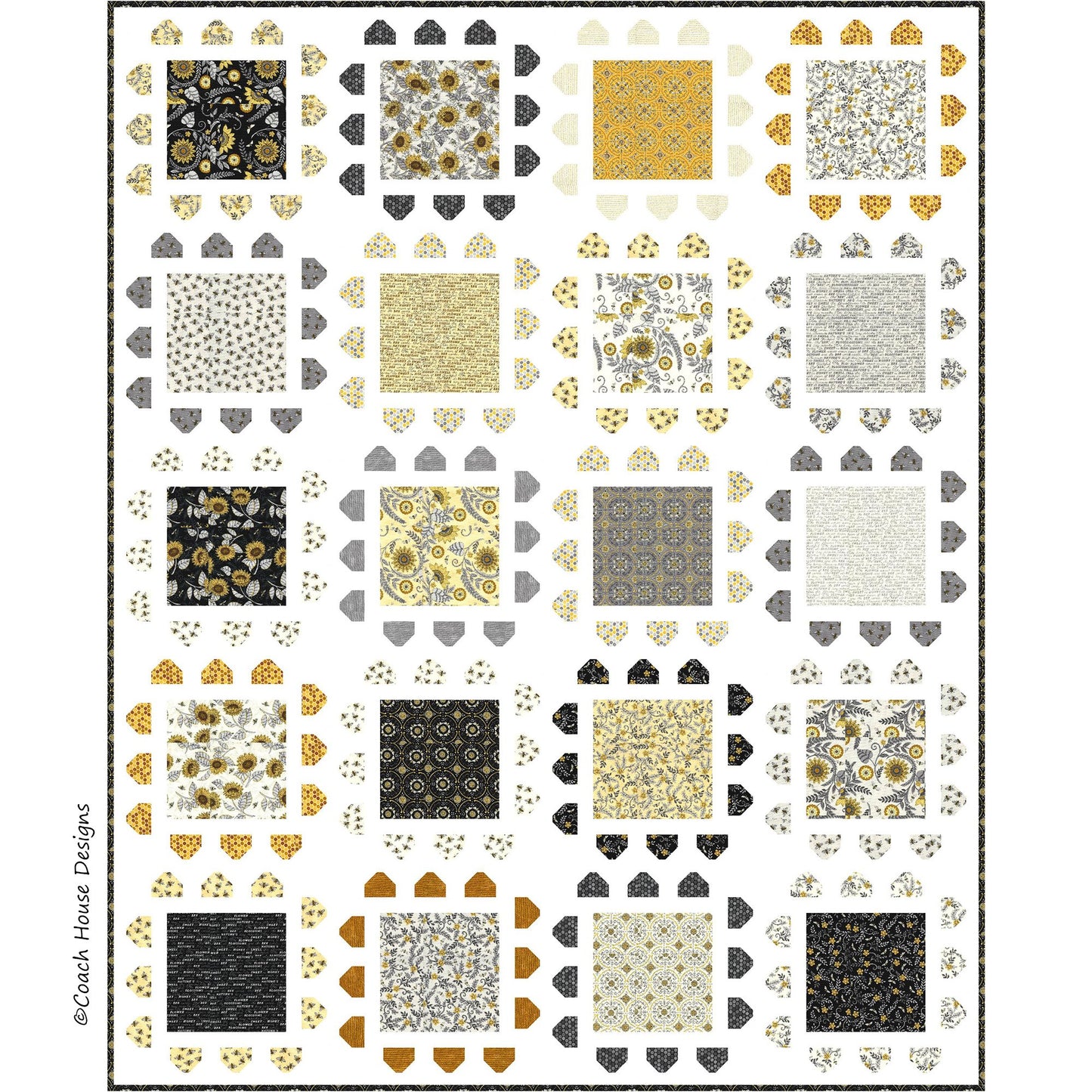 Honey Cake Quilt Pattern
