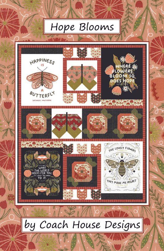 Hope Blooms Downloadable PDF Quilt Pattern