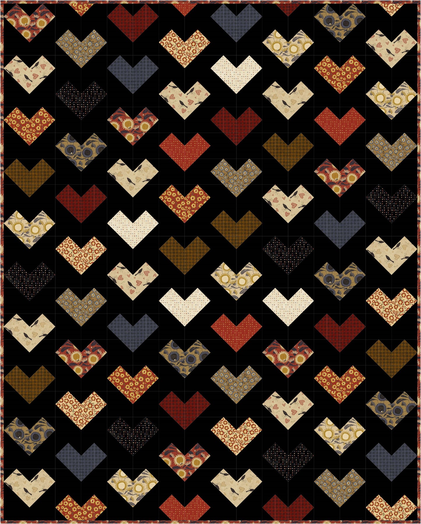 I Heart You Quilt Pattern