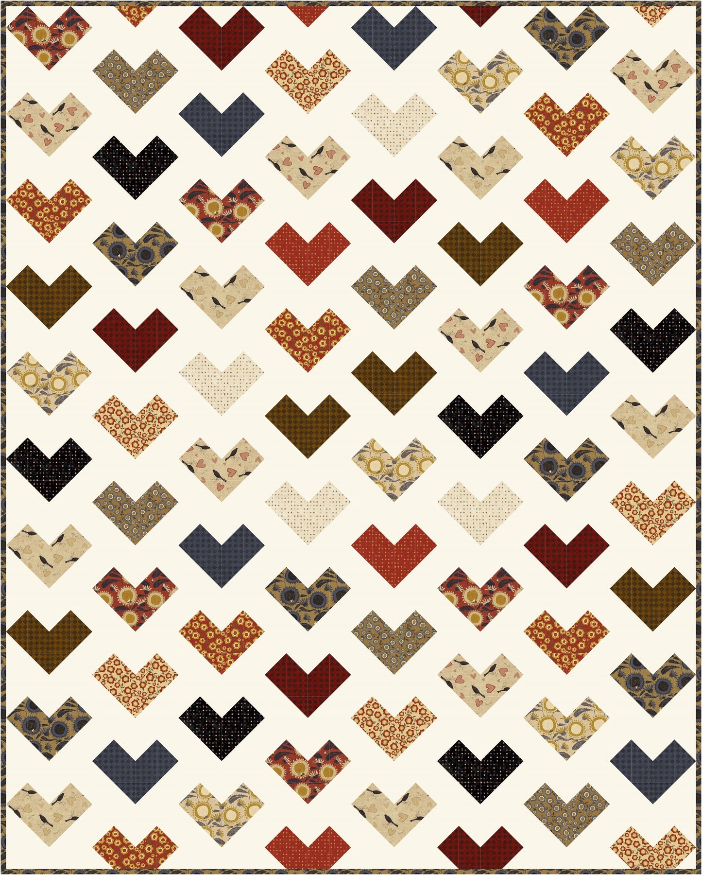 I Heart You Quilt Pattern