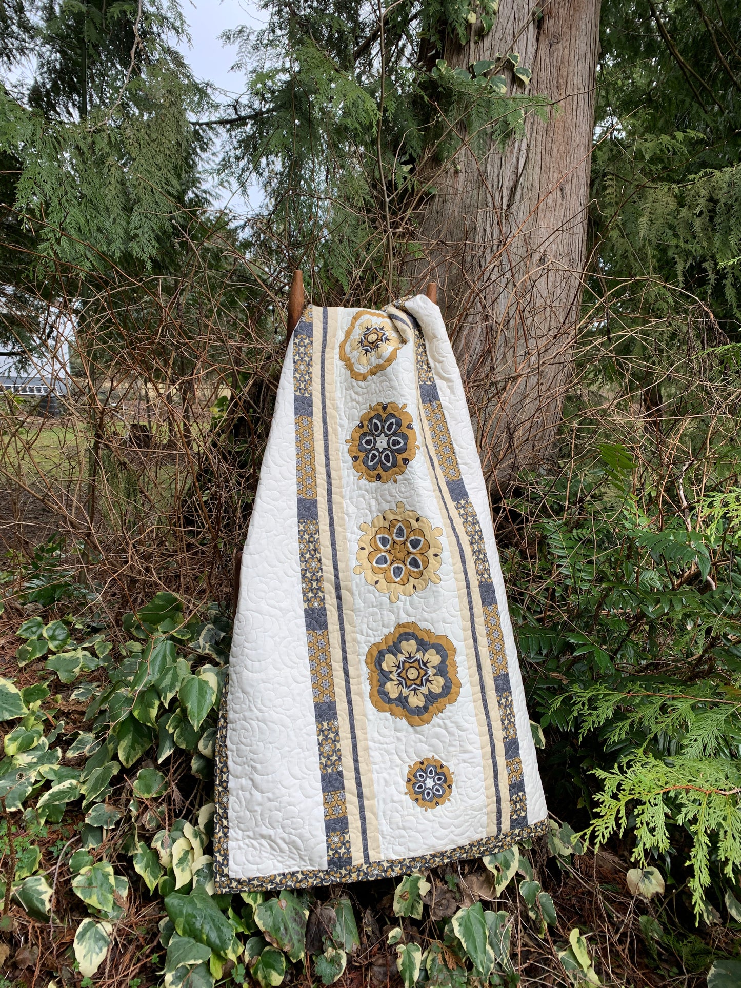 Mandala Ribbon Quilt Pattern