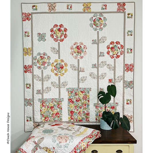 Rooftop Garden Downloadable PDF Quilt Pattern