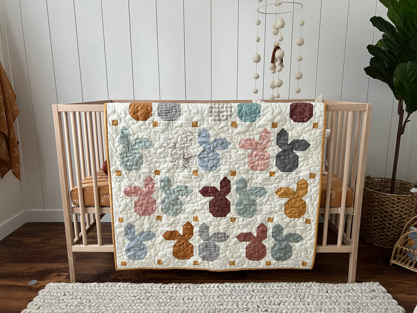 Baby Bunny Downloadable PDF Quilt Pattern