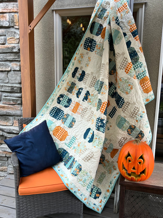 Pumpkin Kisses Quilt Pattern
