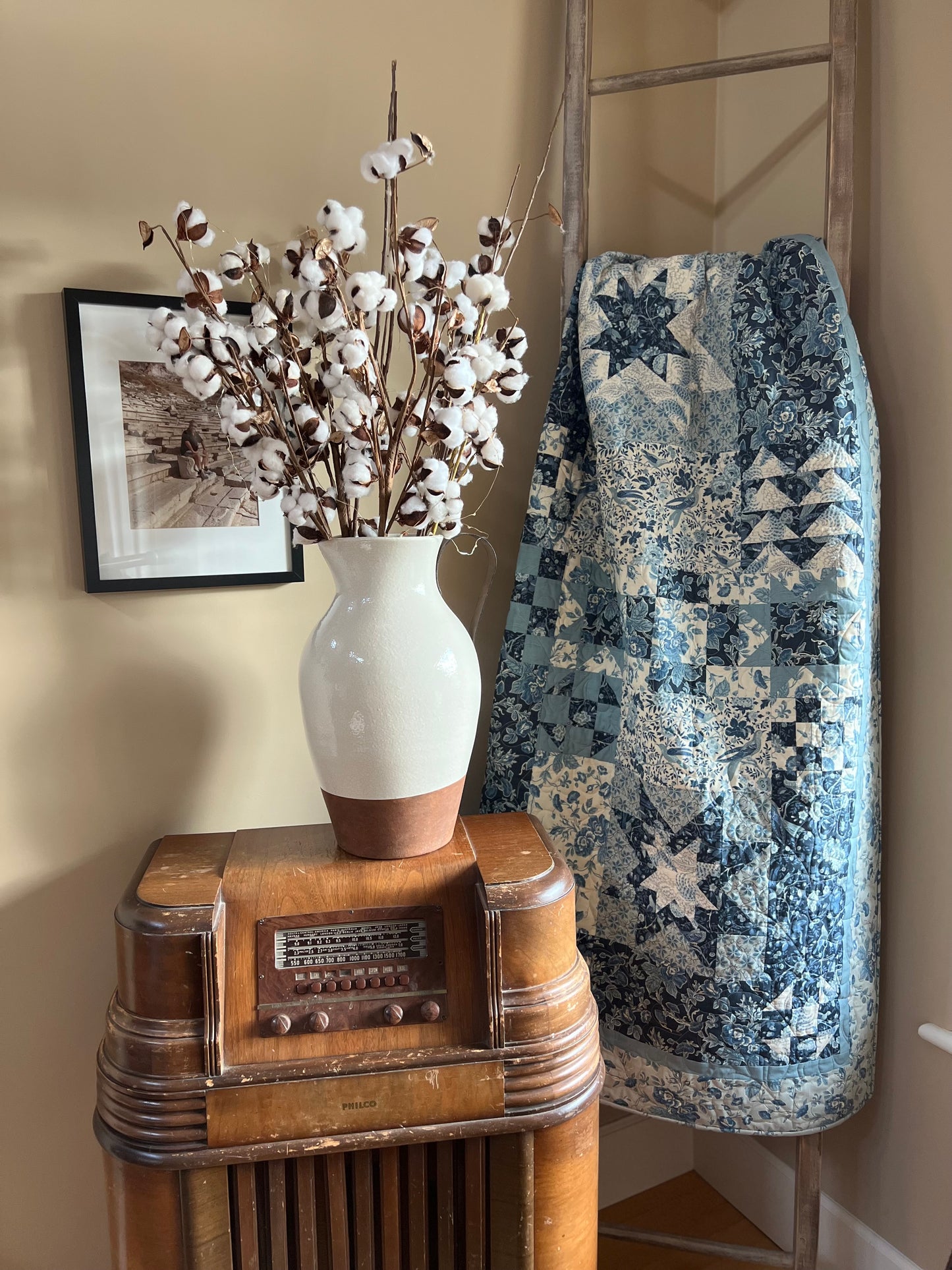 Study in Blue Quilt Pattern