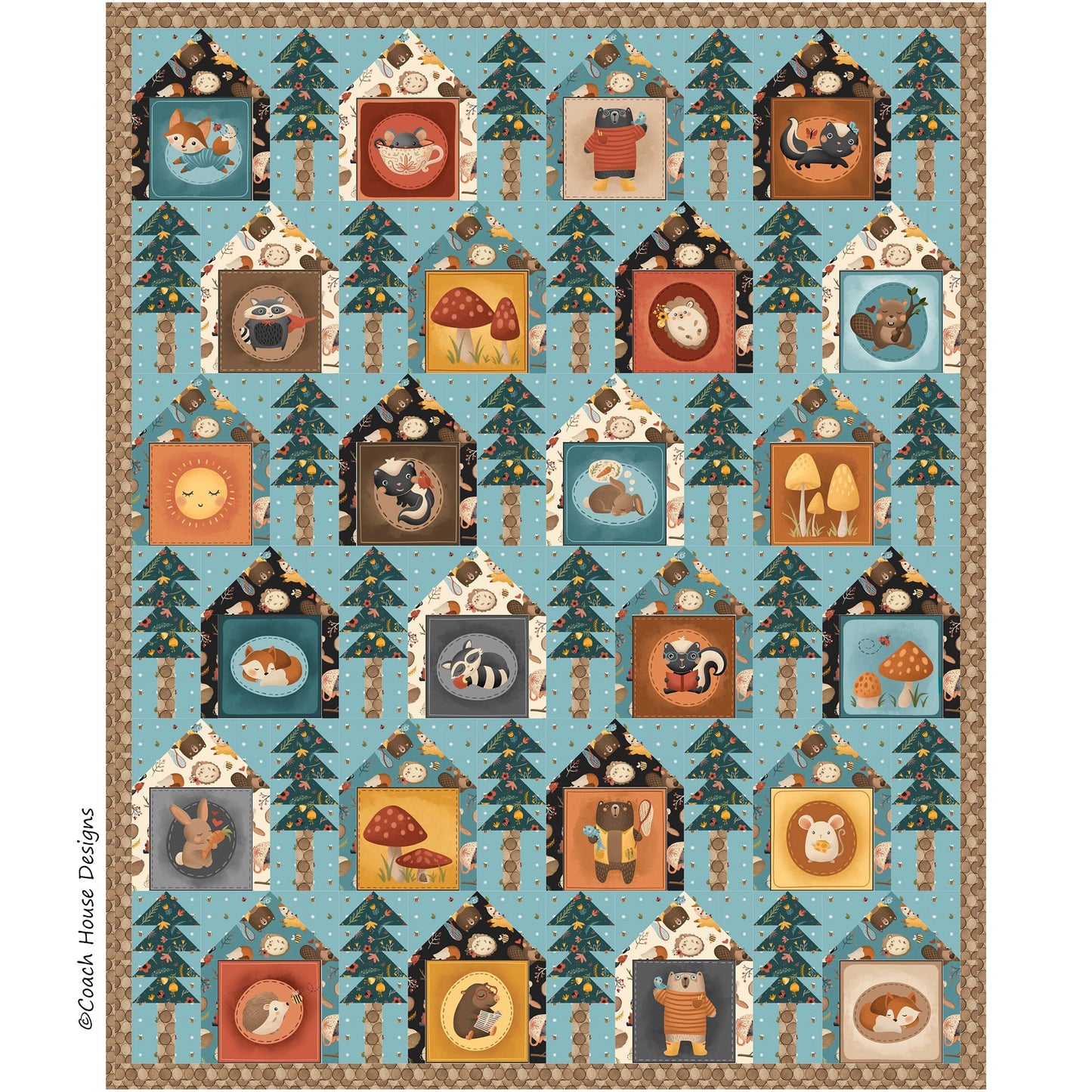 It Takes A Village Downloadable PDF Quilt Pattern