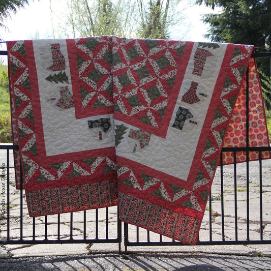 Joyeux Noel Downloadable PDF Quilt Pattern