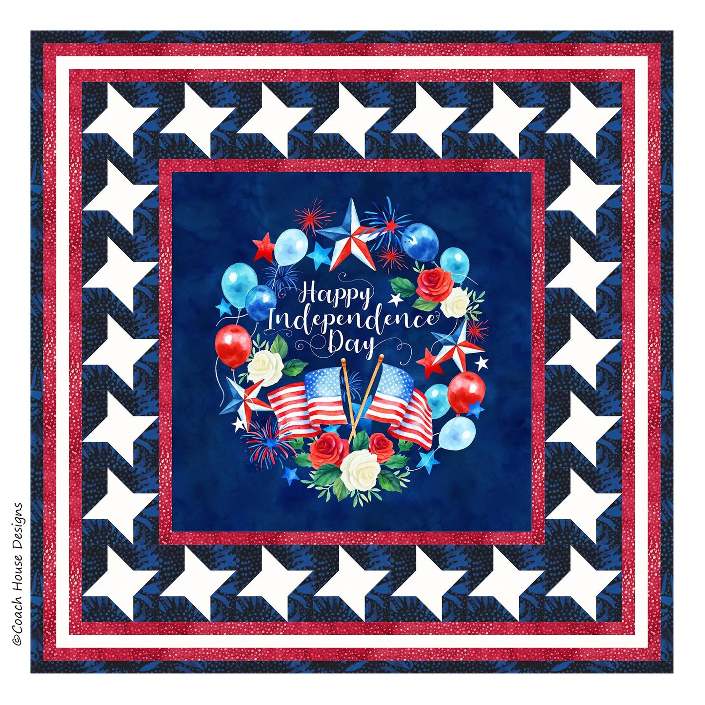 Let's Celebrate Again! July to September Downloadable PDF Quilt Pattern