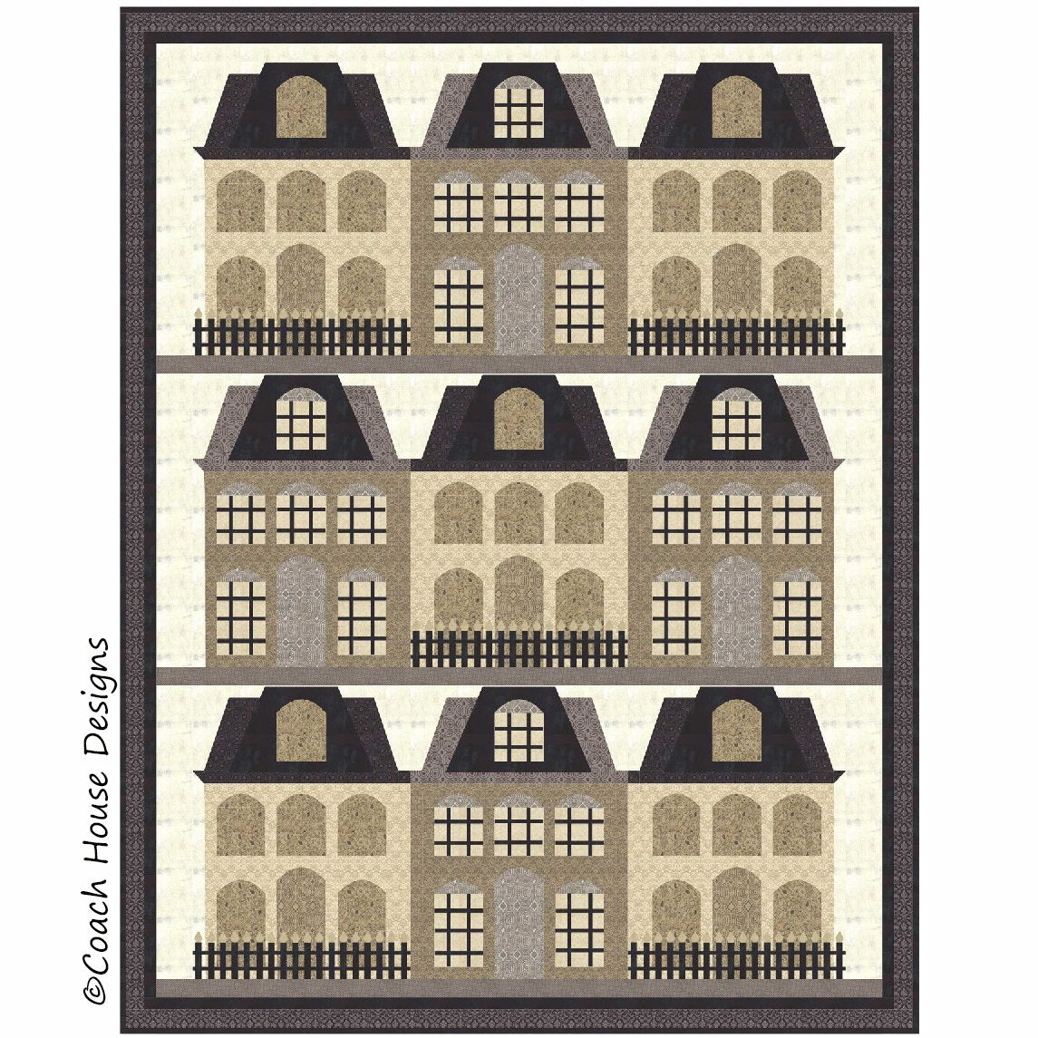 Kensington Street Downloadable PDF Quilt Pattern