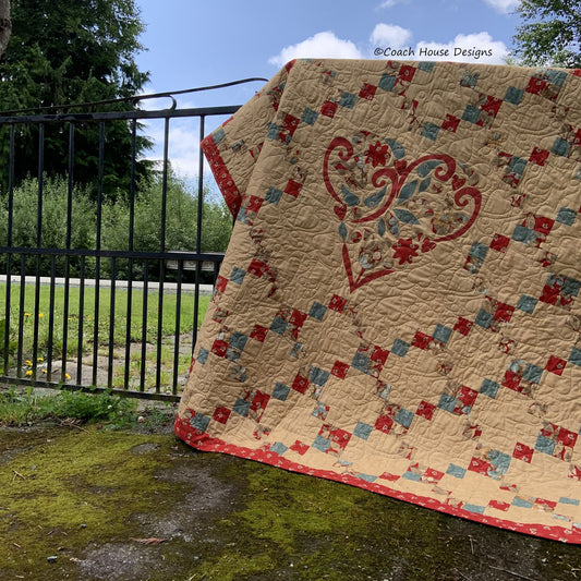 Key to My Heart Quilt Pattern