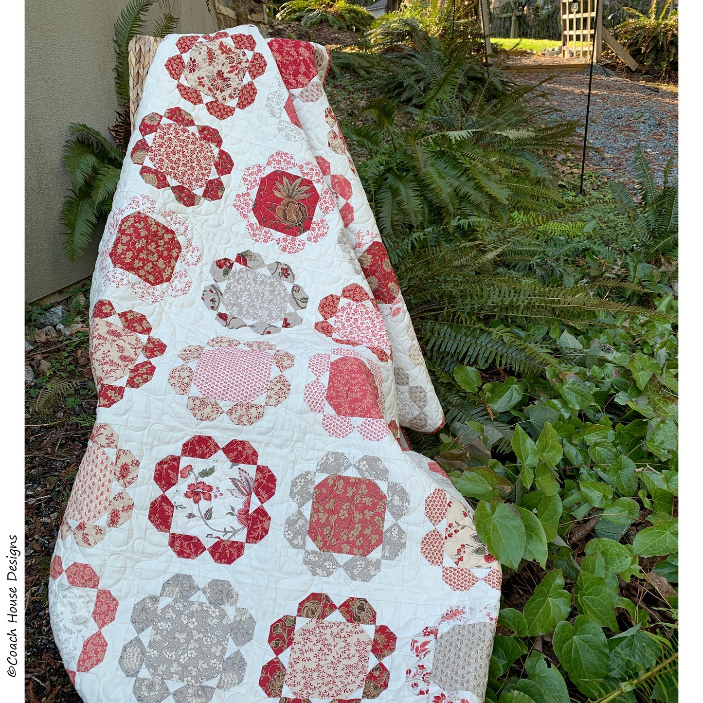 Les Fleurs Quilt Pattern