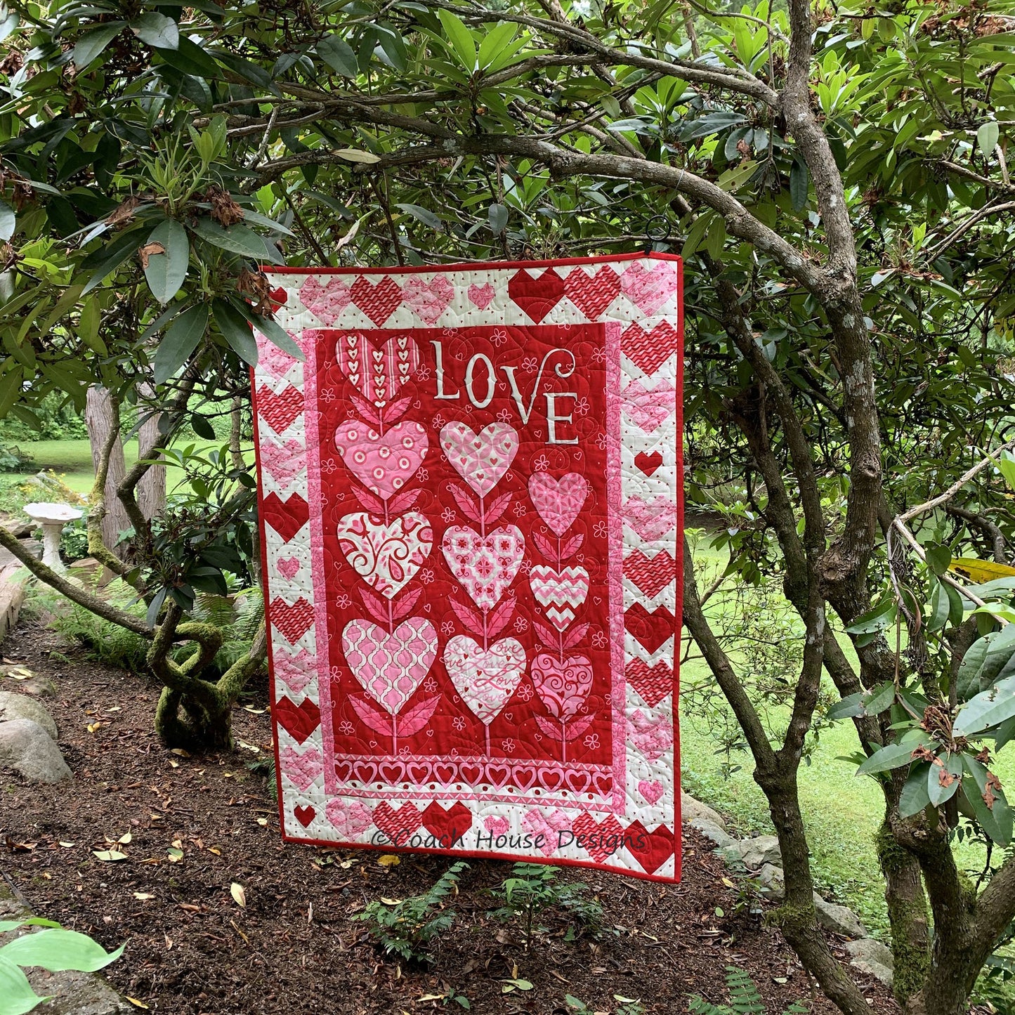 Listen With Your Heart Downloadable PDF Quilt Pattern