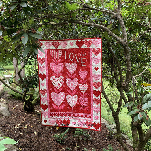 Listen With Your Heart Downloadable PDF Quilt Pattern