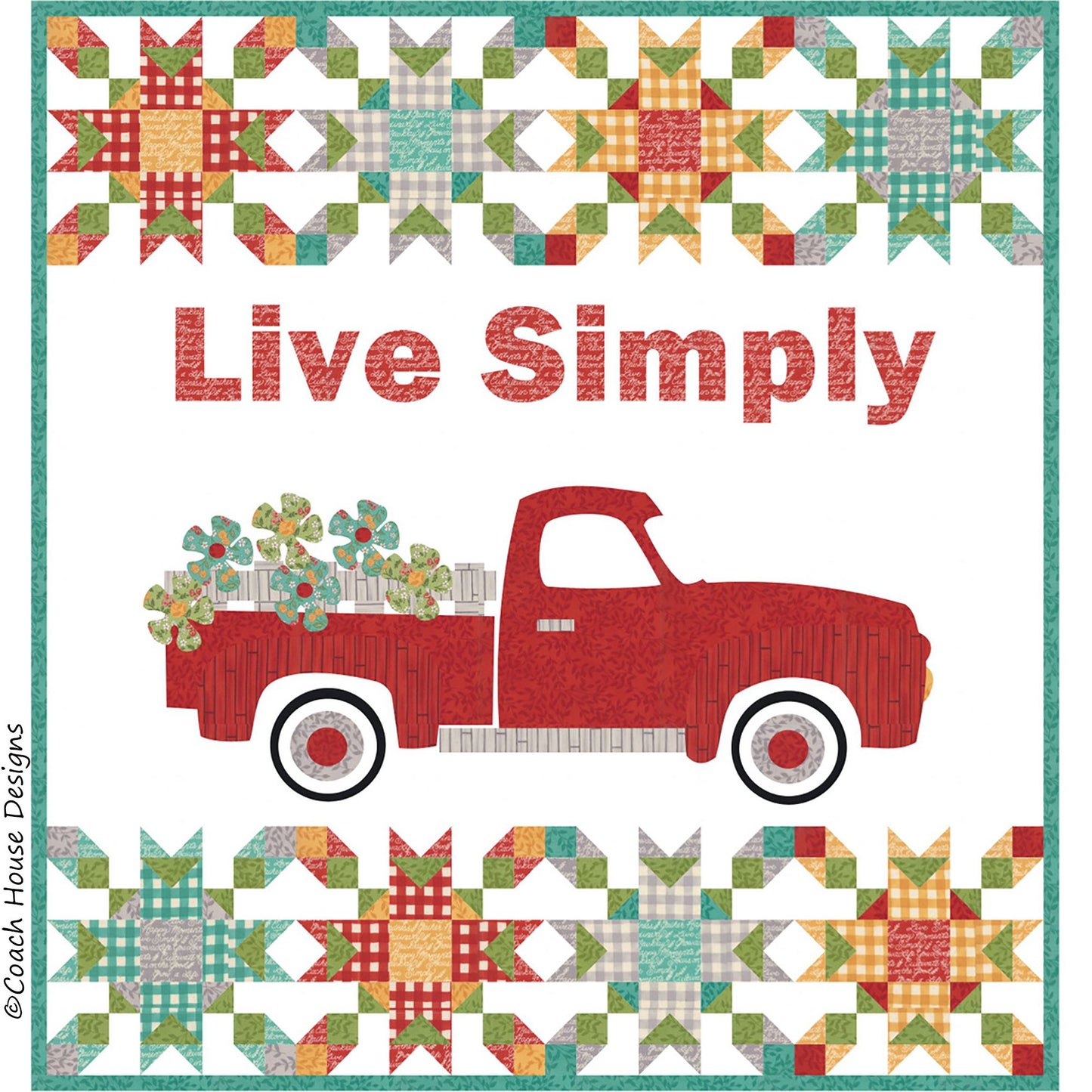 Live Simply Downloadable PDF Quilt Pattern