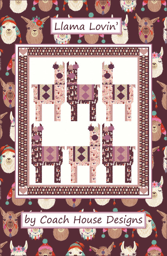 Llama Lovin' Downloadable PDF Quilt Pattern