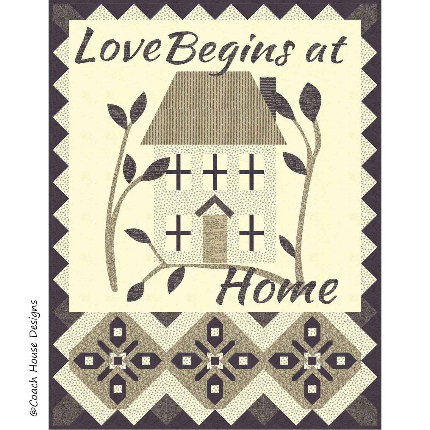 At Home Banners Quilt Pattern