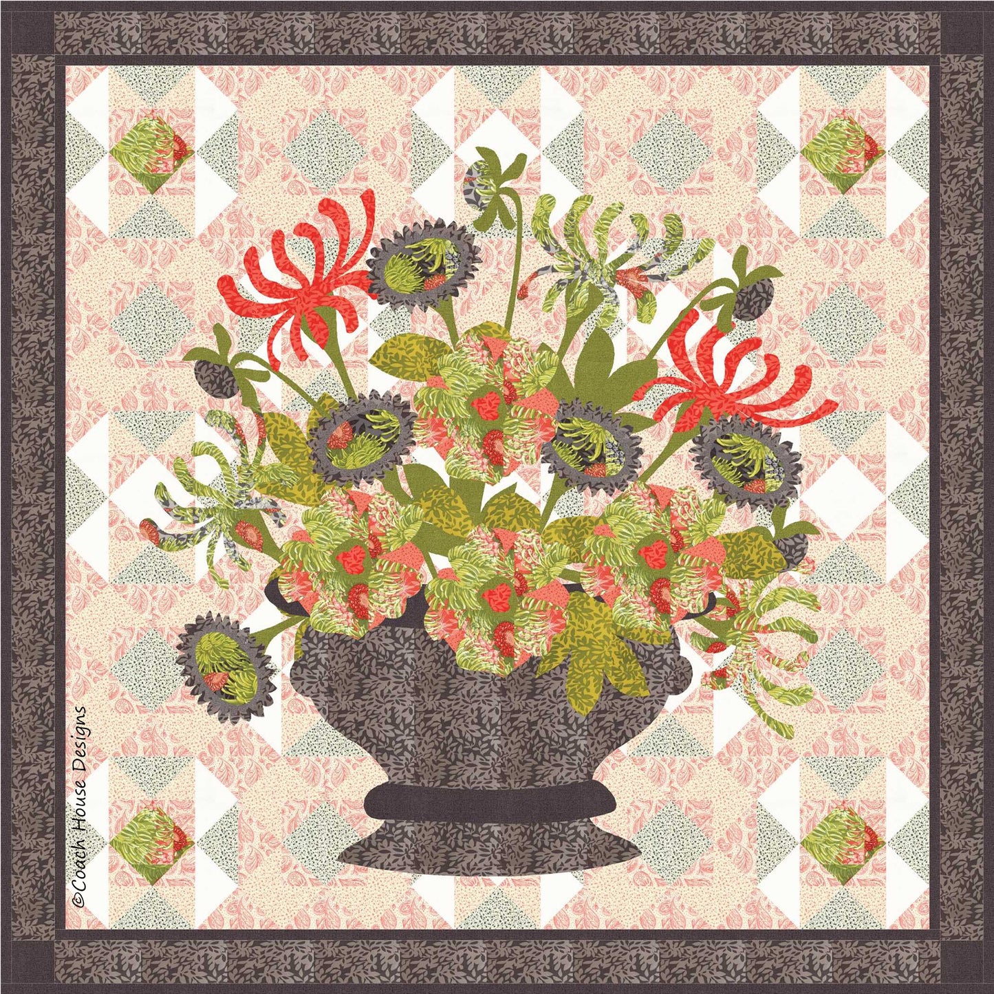 Love You Mum! Downloadable PDF Quilt Pattern