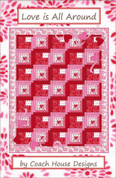 Love is All Around Downloadable PDF Quilt Pattern