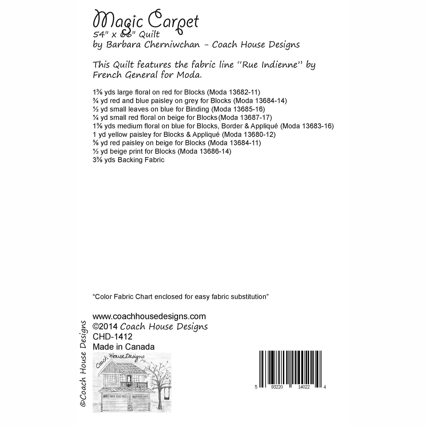 Magic Carpet Quilt Pattern