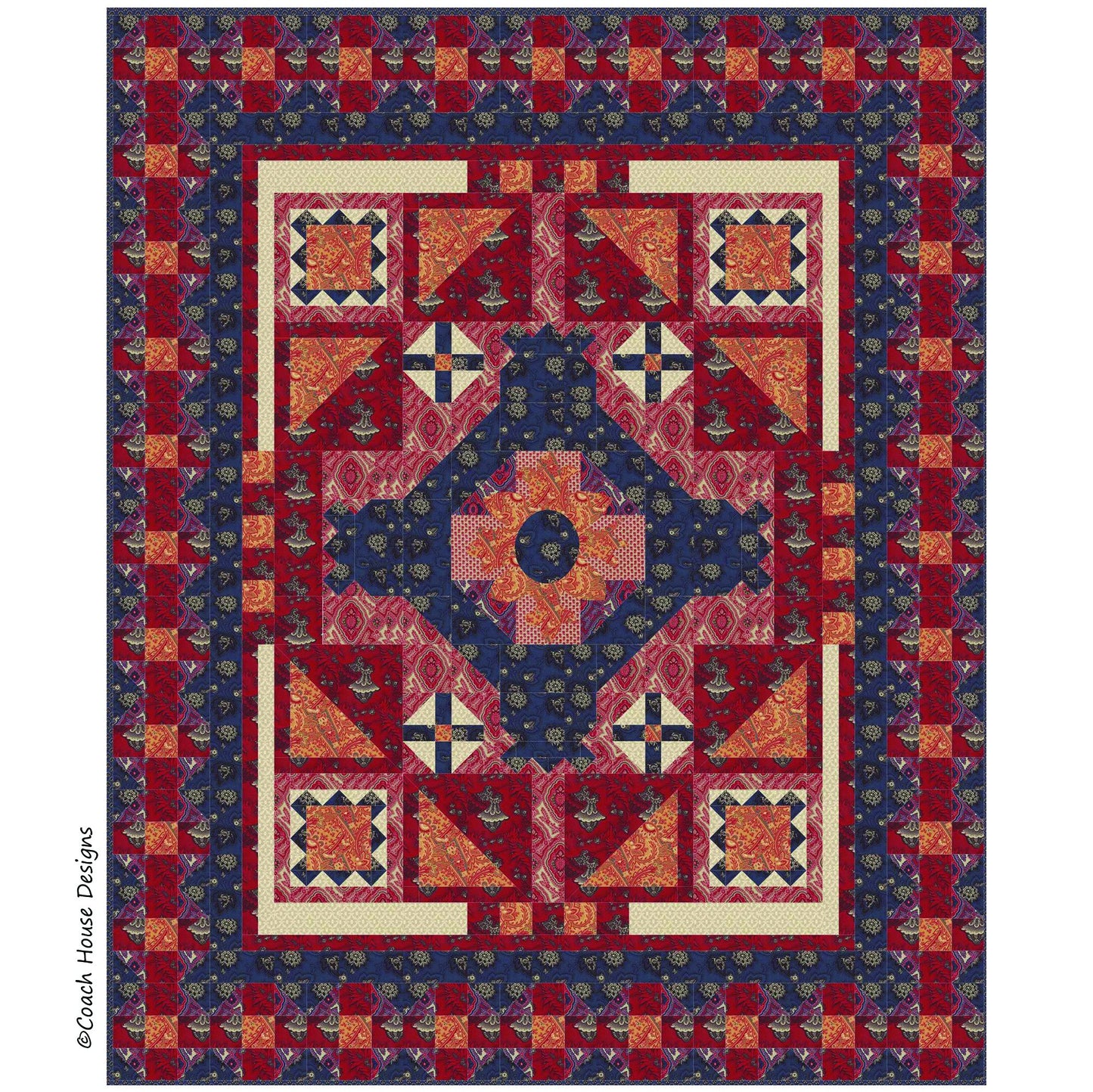 Magic Carpet Downloadable PDF Quilt Pattern