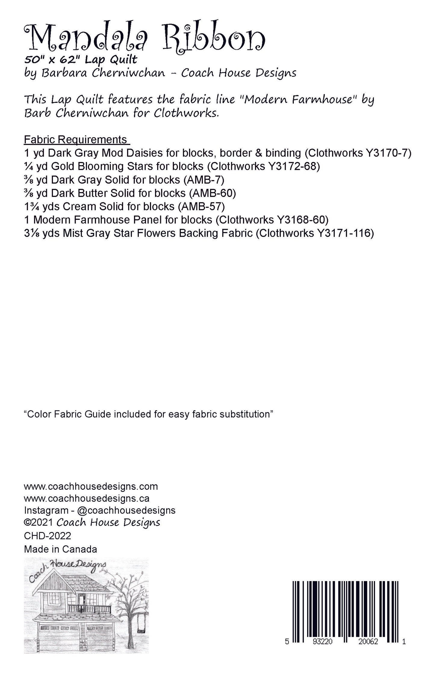 Mandala Ribbon Downloadable PDF Quilt Pattern