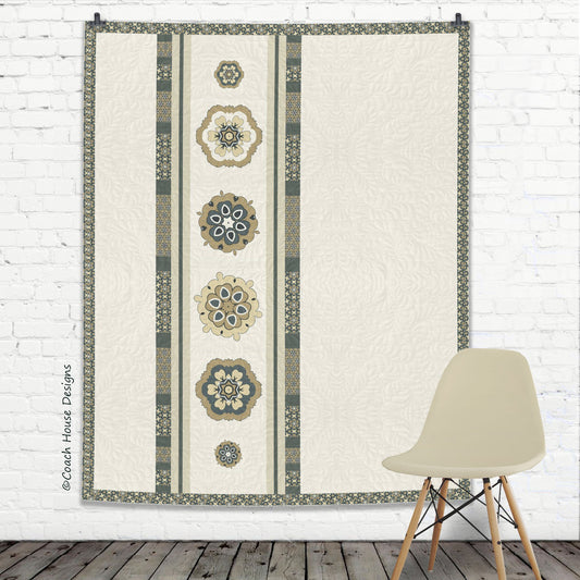 Mandala Ribbon Quilt Pattern