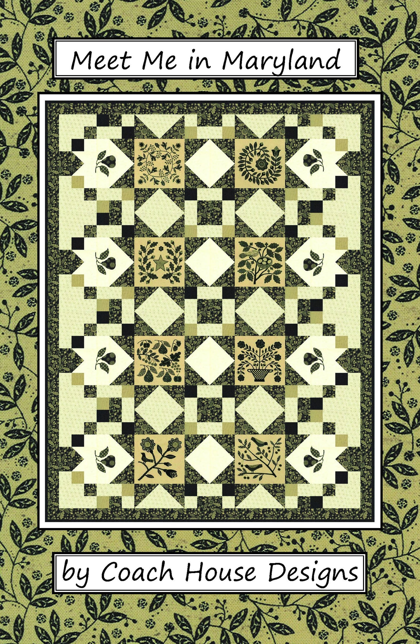 Meet Me in Maryland Downloadable PDF Quilt Pattern