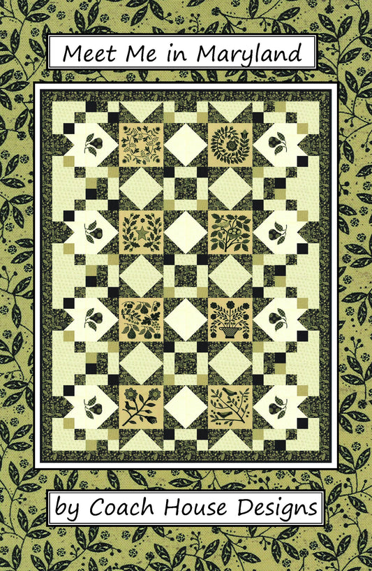 Meet Me in Maryland Downloadable PDF Quilt Pattern