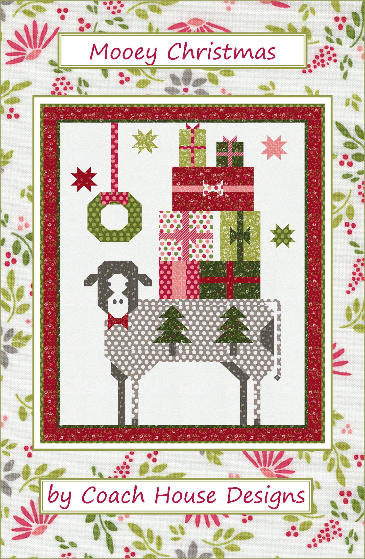 Mooey Christmas Downloadable PDF Quilt Pattern