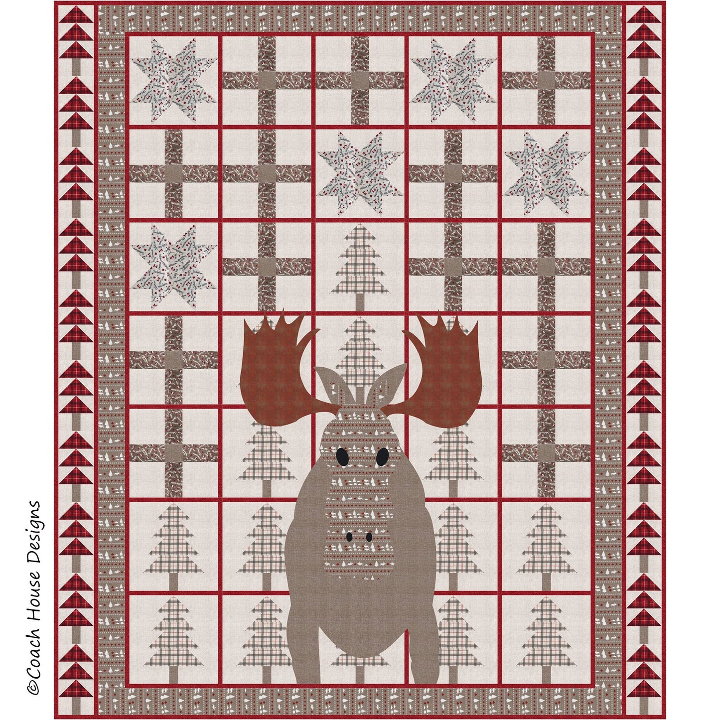 Moose! Quilt Pattern