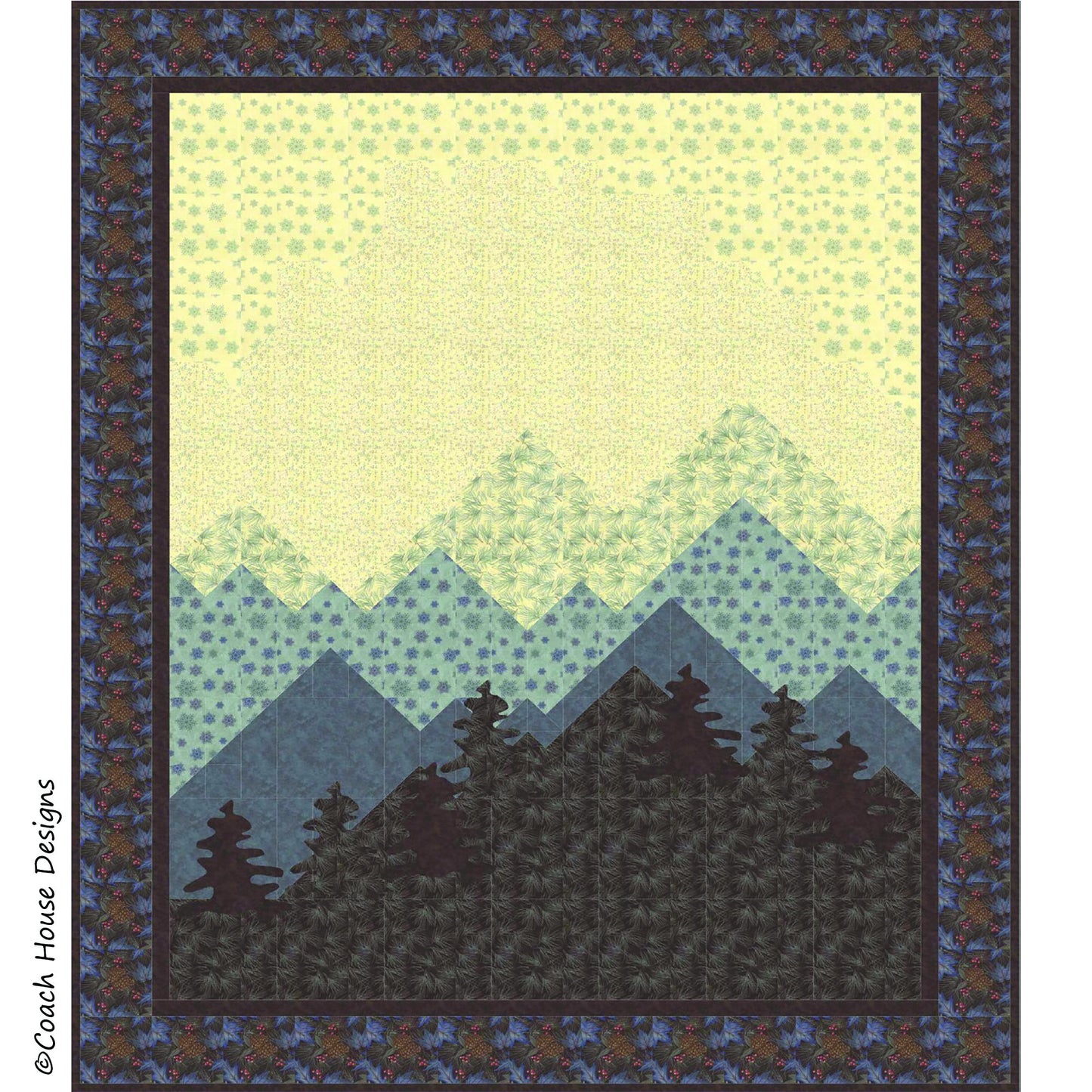 Mountainview Downloadable PDF Quilt Pattern