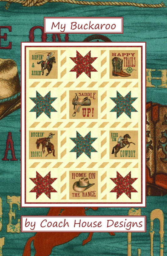 My Buckaroo Downloadable PDF Quilt Pattern