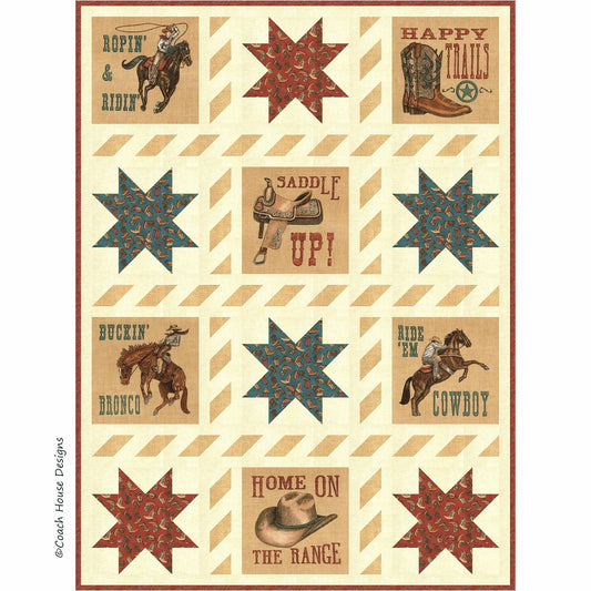 My Buckaroo Downloadable PDF Quilt Pattern