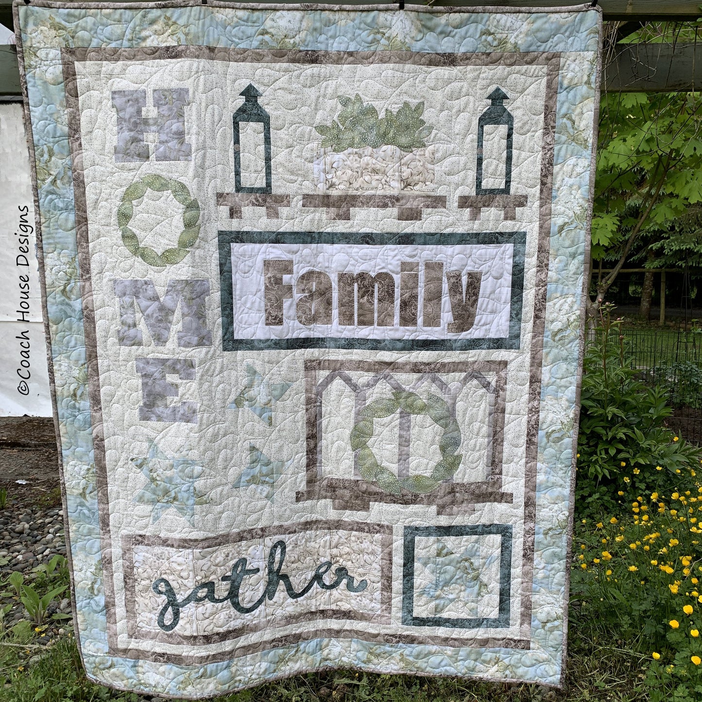 My Farmhouse Wall Downloadable PDF Quilt Pattern