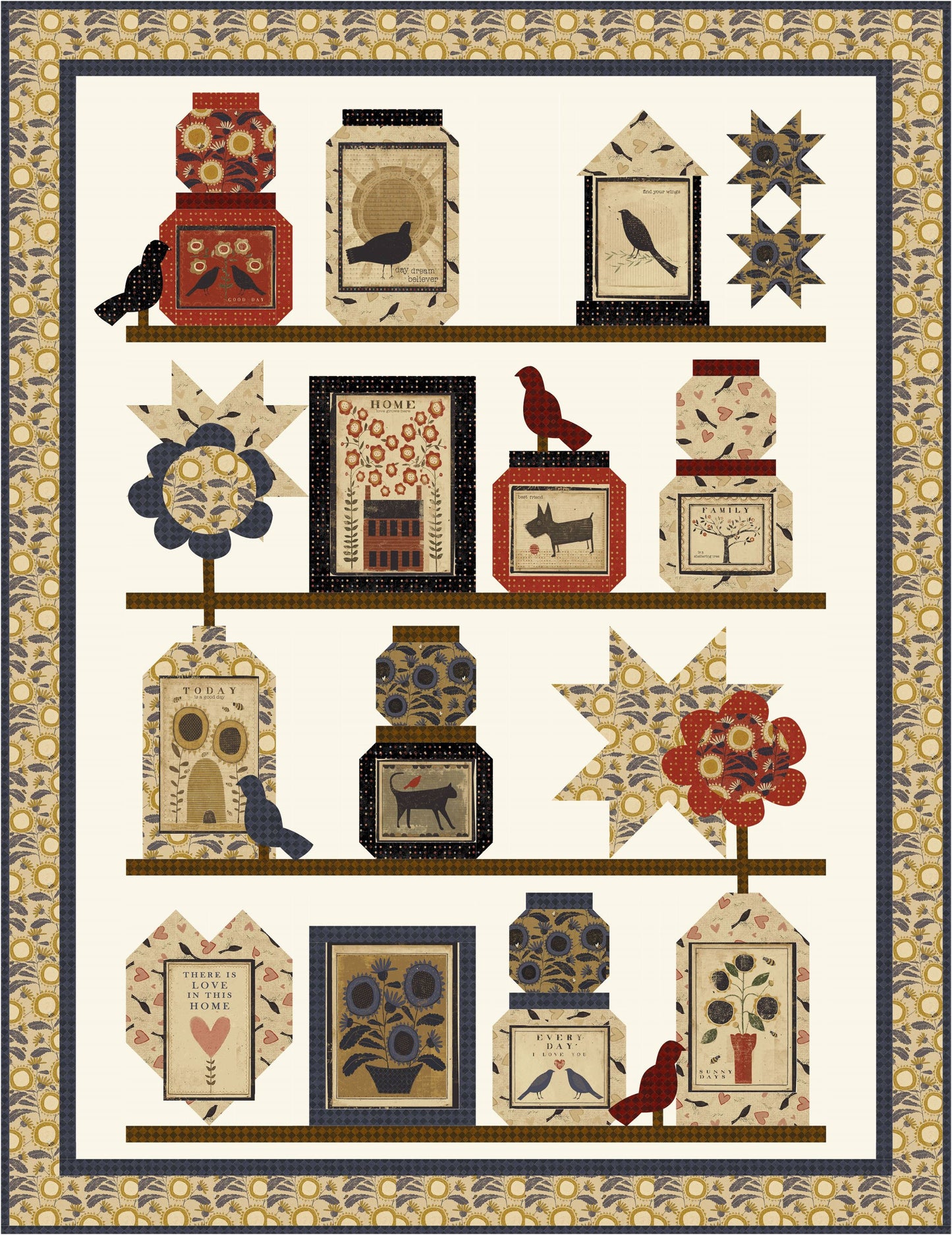 My Treasures Downloadable PDF Quilt Pattern