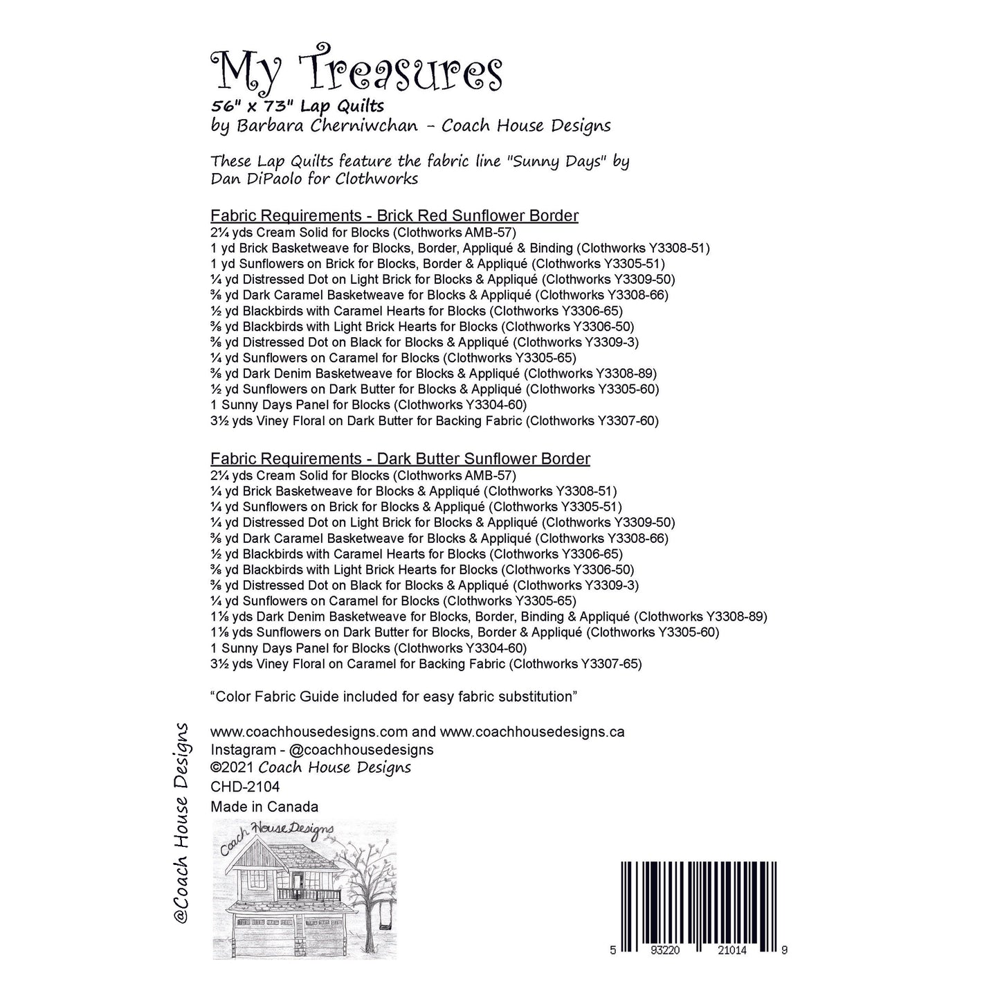 My Treasures Quilt Pattern