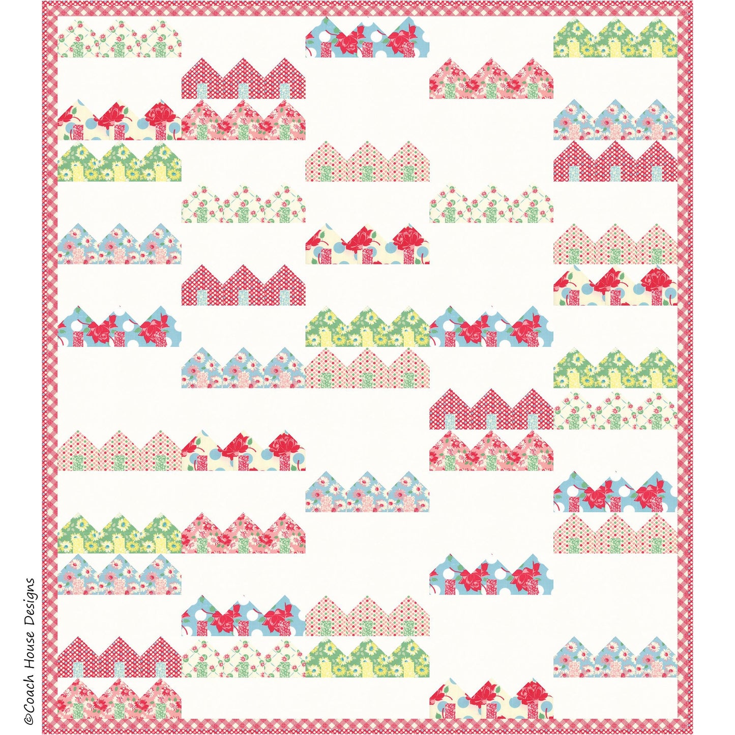 Neighborhood Watch Downloadable PDF Quilt Pattern