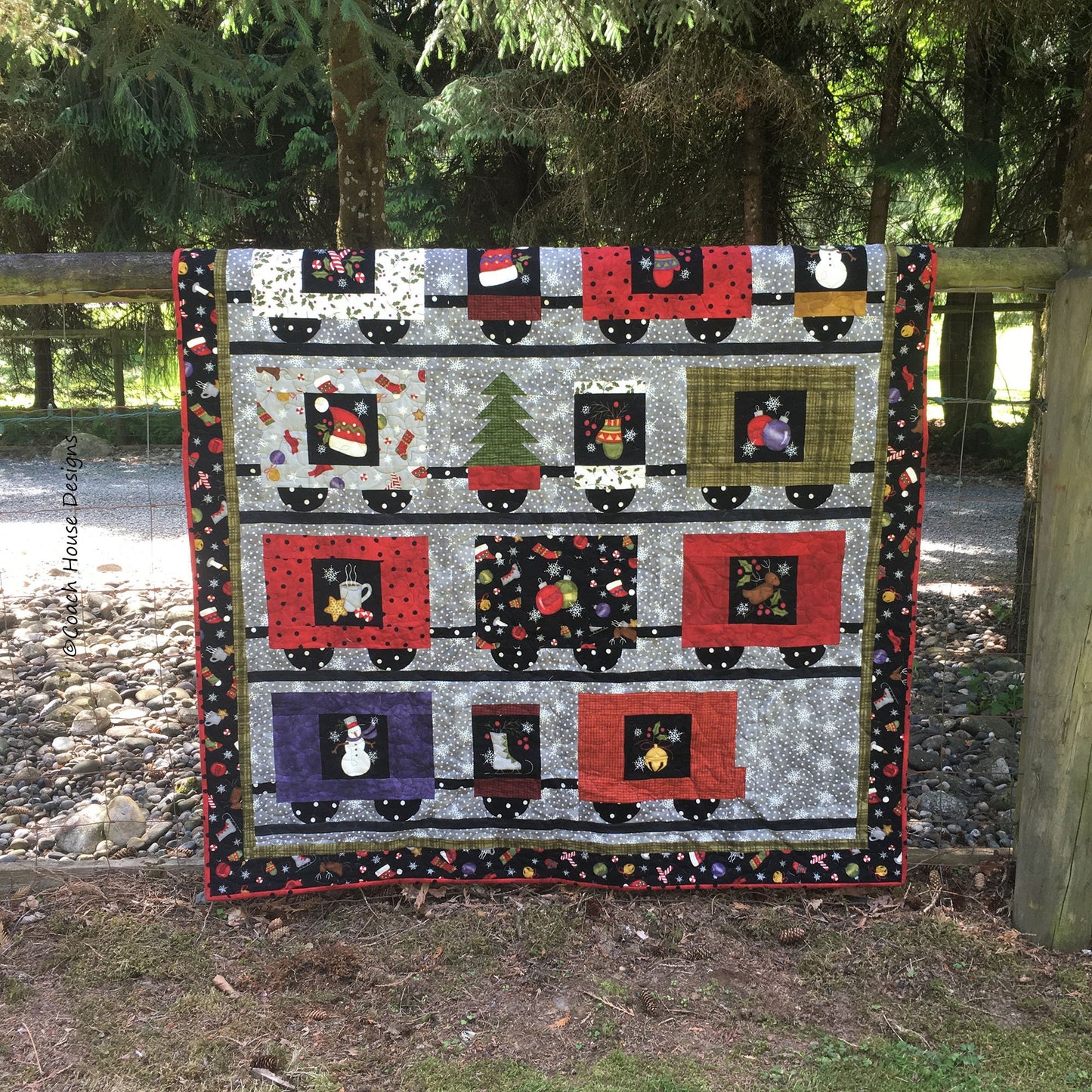 Next Stop....North Pole Quilt Pattern