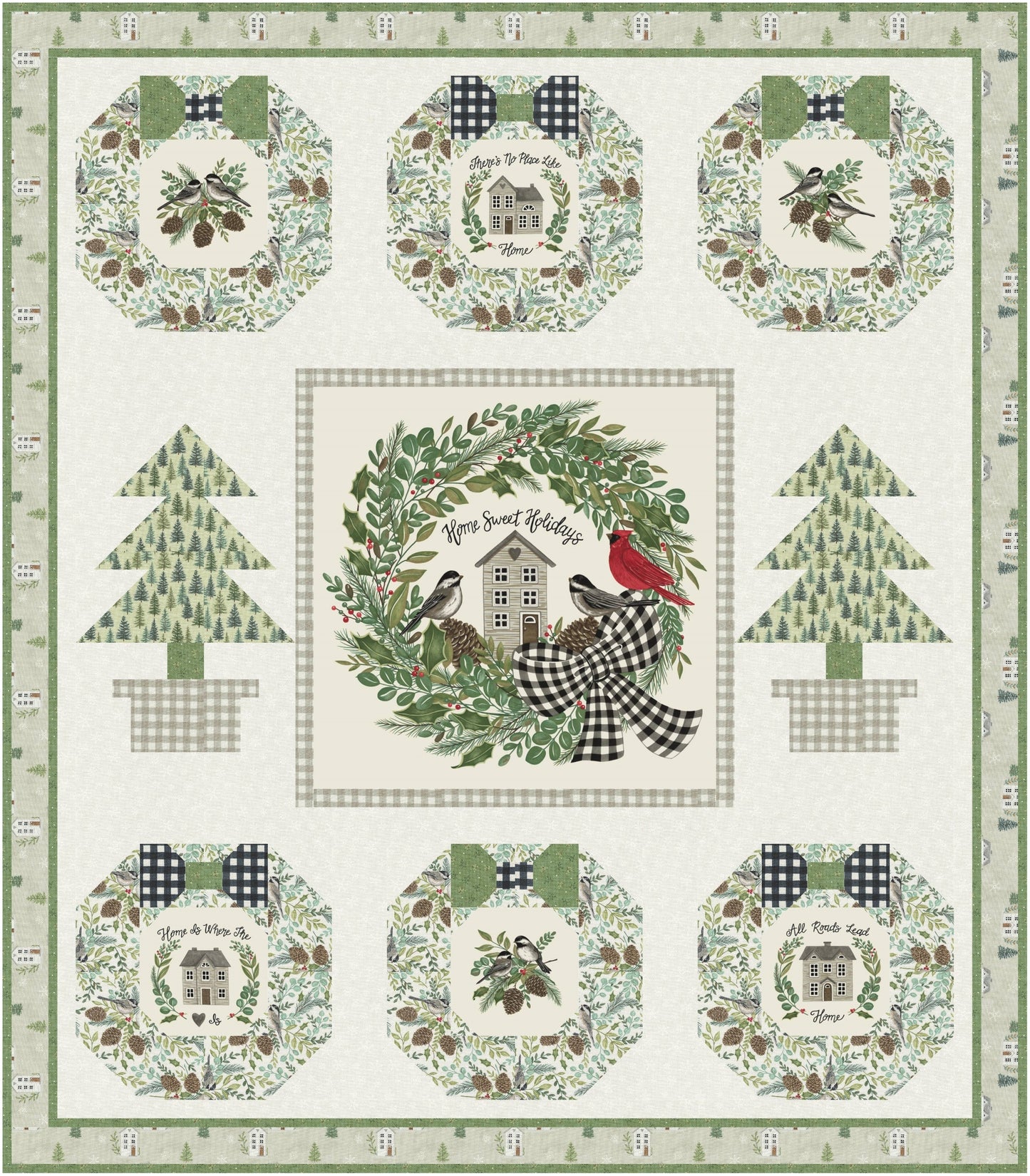No Place Like Home Downloadable PDF Quilt Pattern