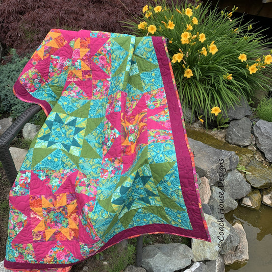 Northern Lights Downloadable PDF Quilt Pattern