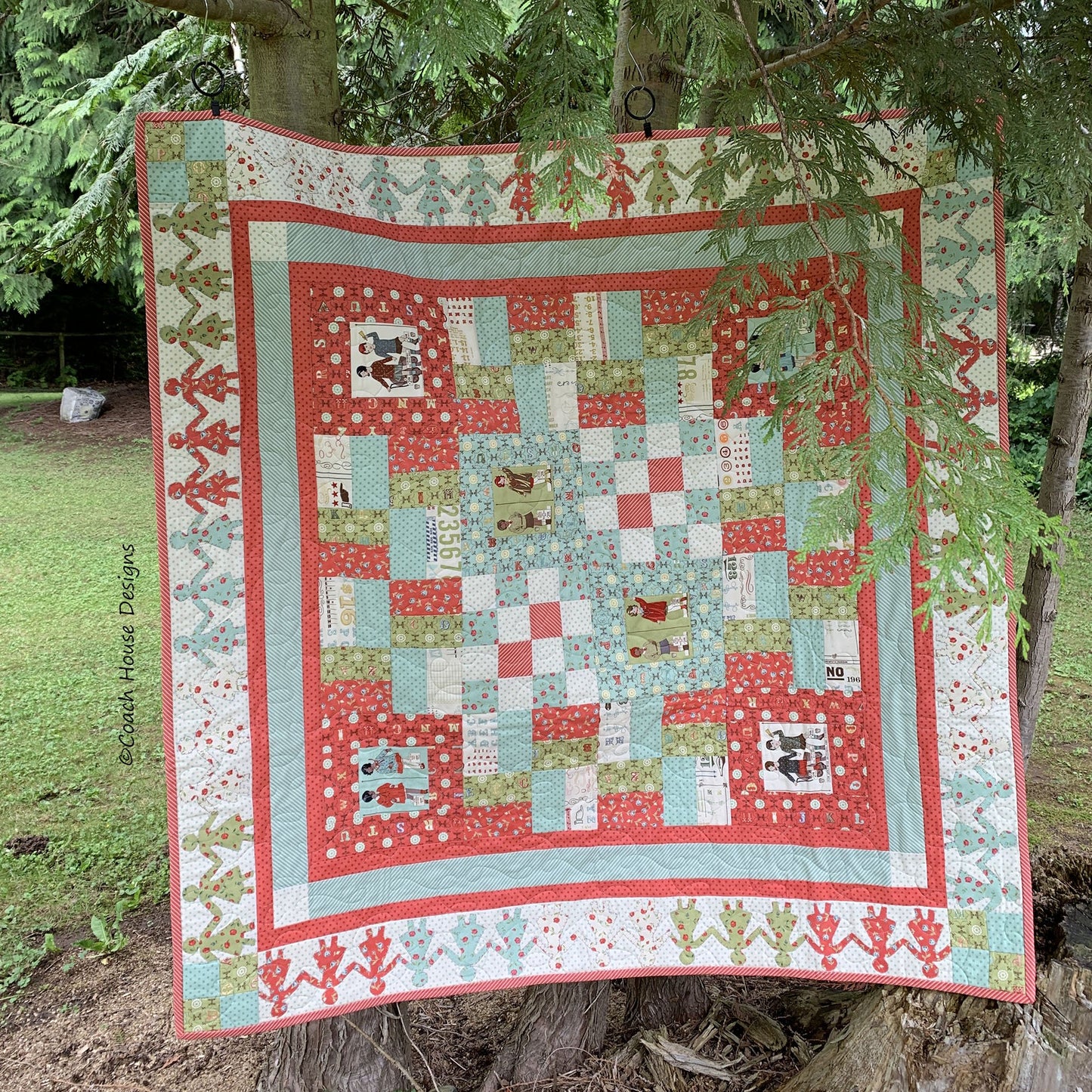 Paper Chain Downloadable PDF Quilt Pattern