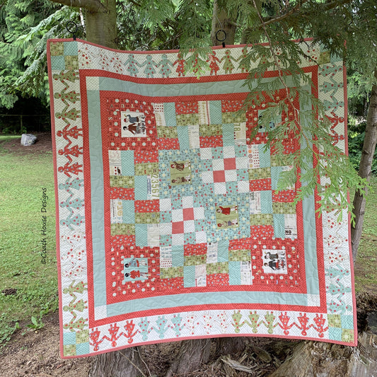 Paper Chain Downloadable PDF Quilt Pattern