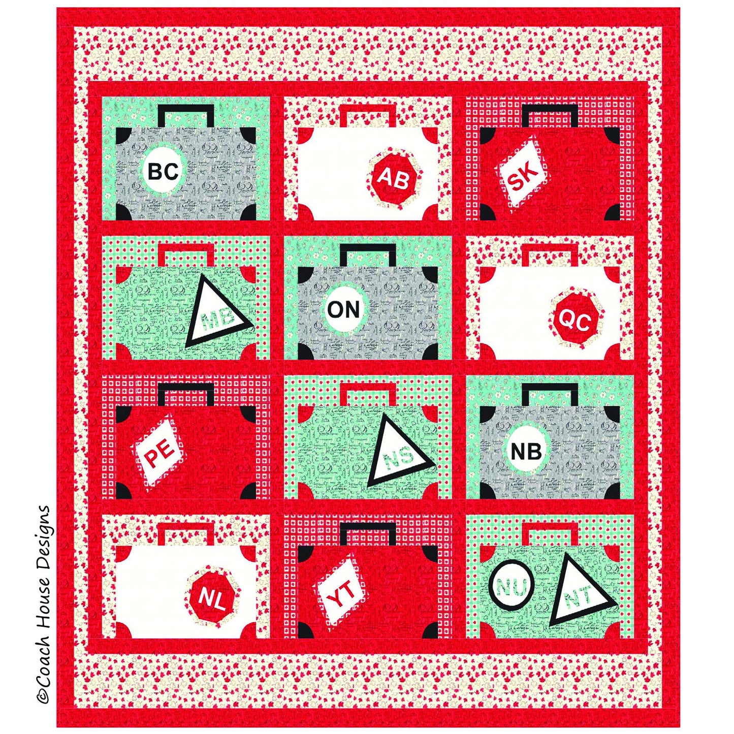 Passport to Canada Quilt Pattern