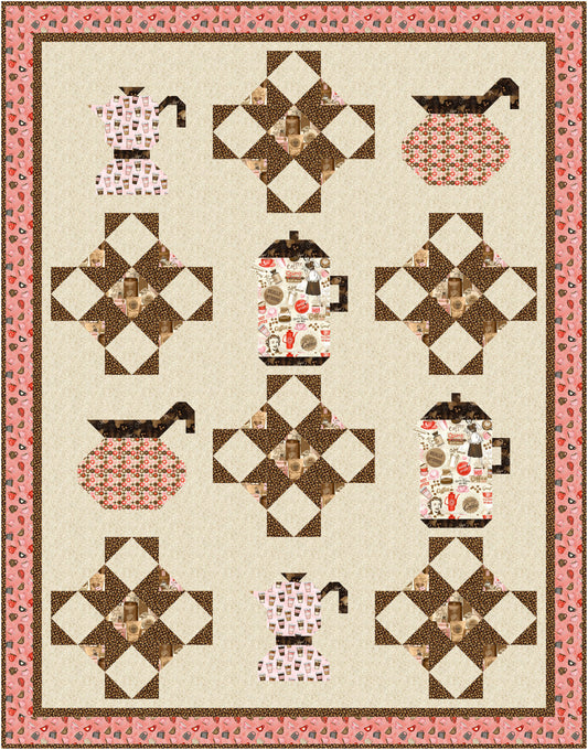 Perk Me Up Downloadable PDF Quilt Pattern