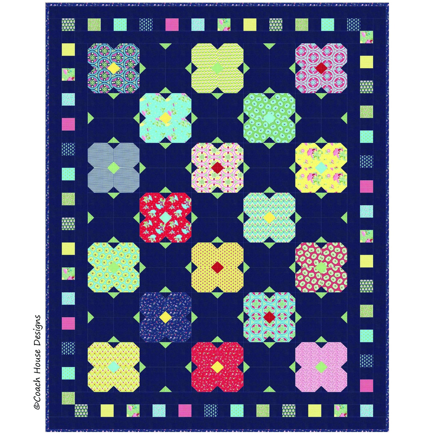 Petals Downloadable PDF Quilt Pattern