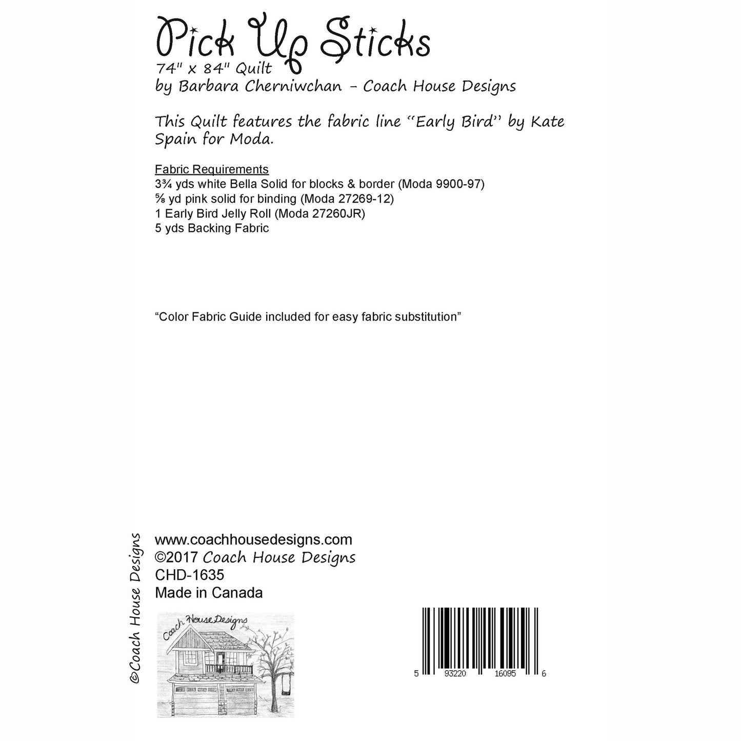 Pick Up Sticks Quilt Pattern