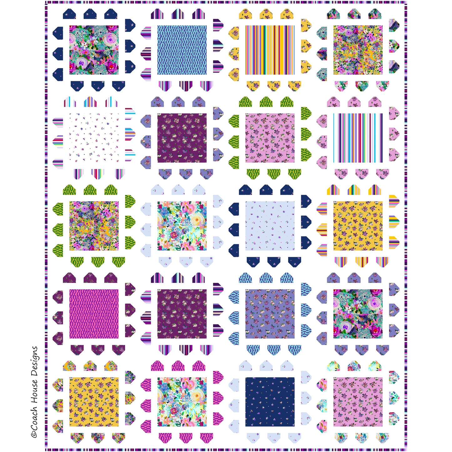 Porch Pillows Quilt Pattern