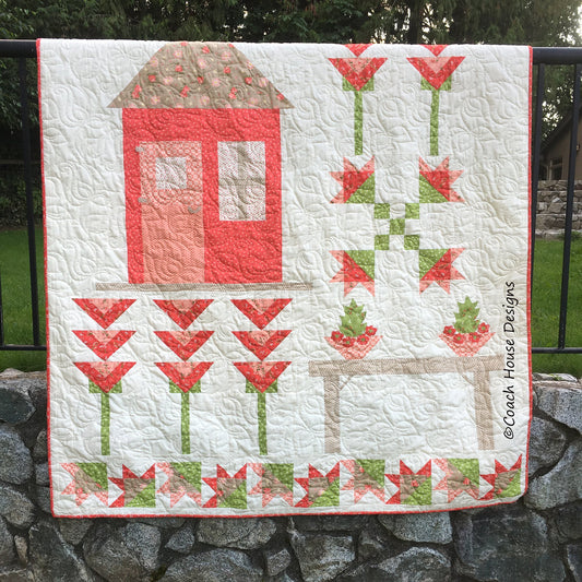 Potting Shed Downloadable PDF Quilt Pattern