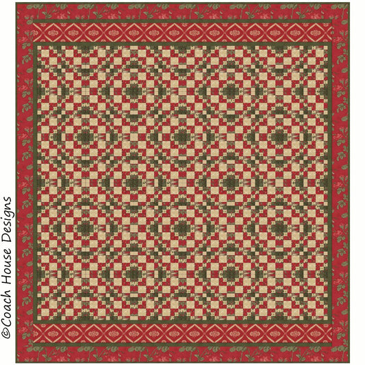 Prairie Christmas Downloadable PDF Quilt Pattern