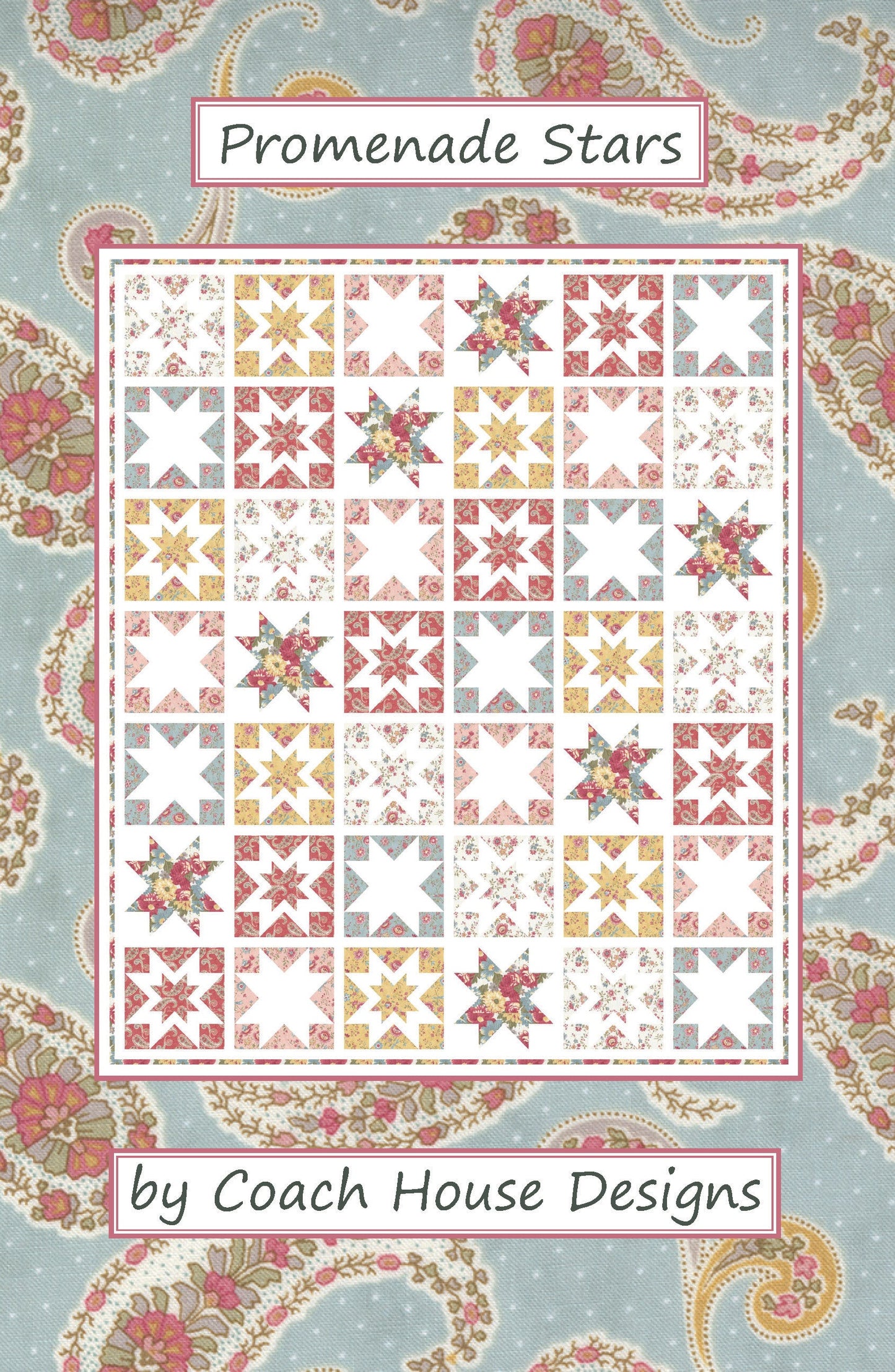 Promenade Stars Downloadable PDF Quilt Pattern